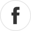 black and white facebook icon
                            